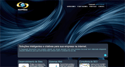 Desktop Screenshot of equipeweb.com.br