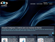 Tablet Screenshot of equipeweb.com.br